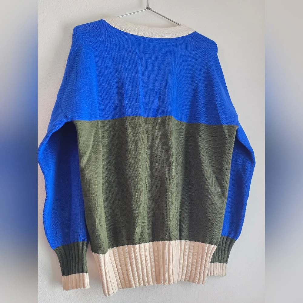 SKFK Harria Sweater, Deep Green Size 10 - Picture 3 of 8